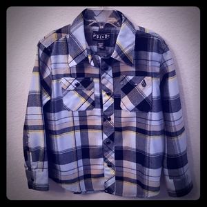 Volcom Never Warn Boys long sleeve shirt.